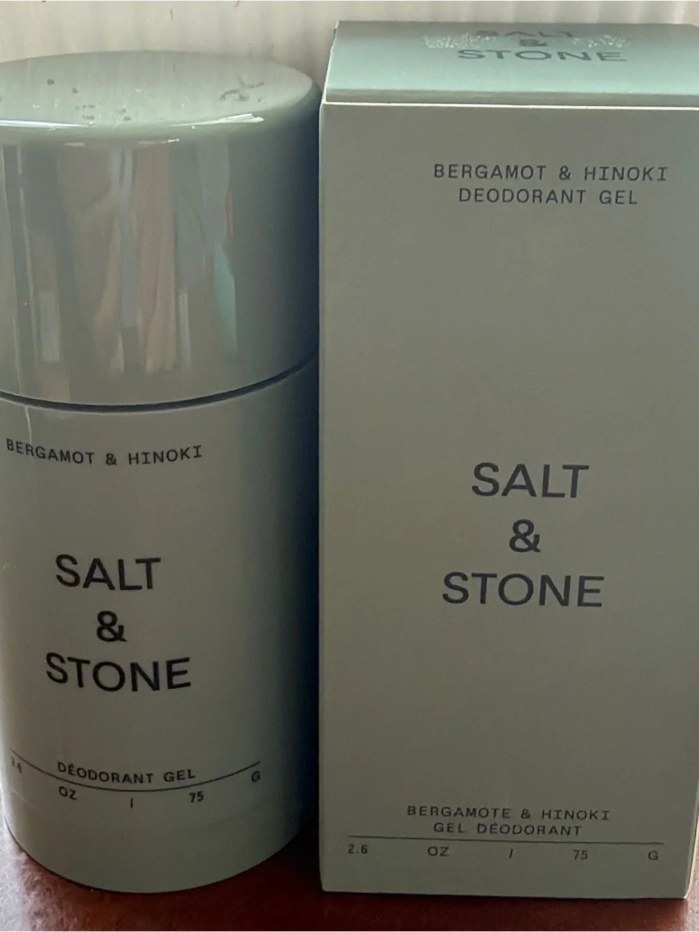 Bergamot & Hinoki Deodorant Gel — Light Mint